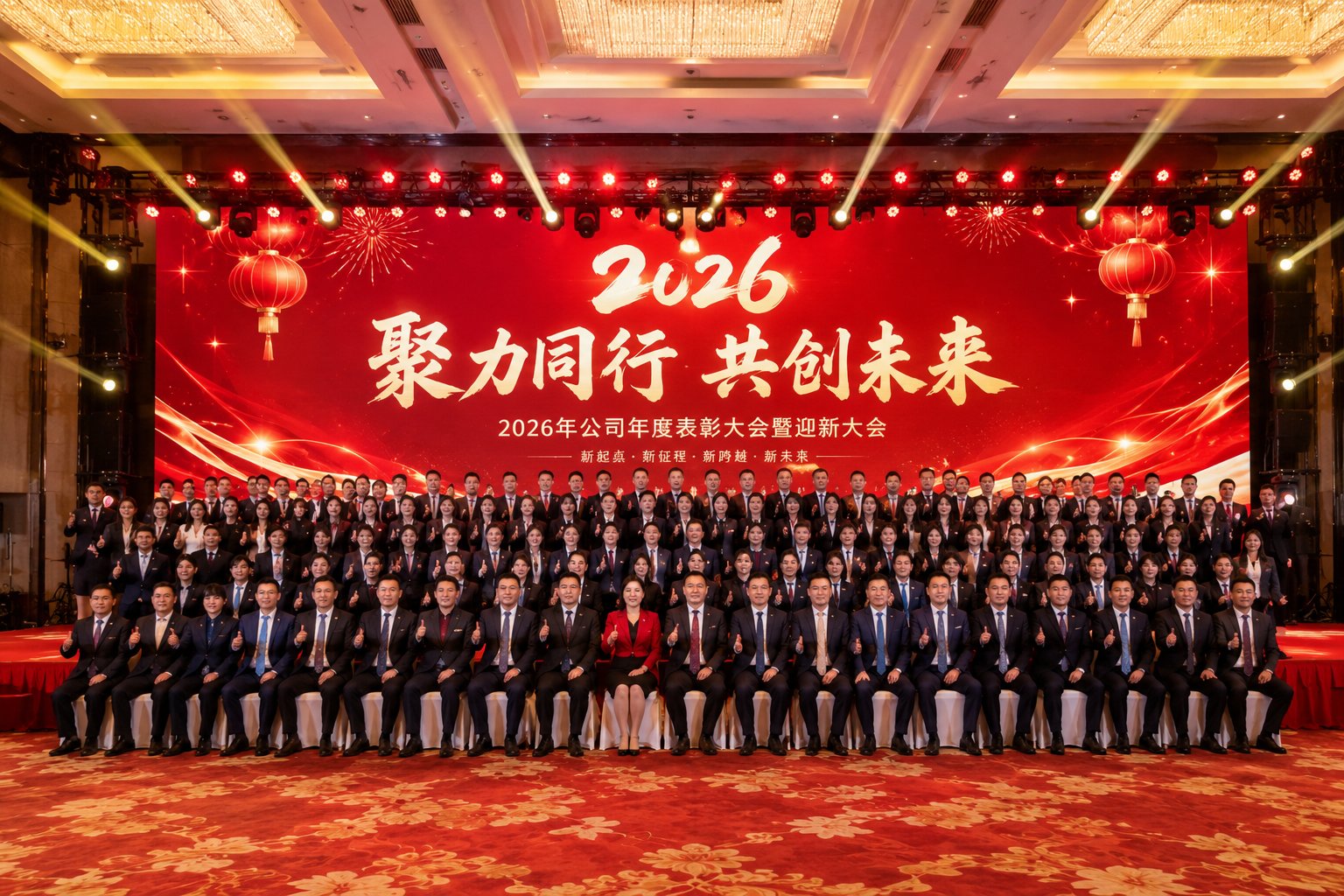2025企业年度表彰大会 · 集团大合影